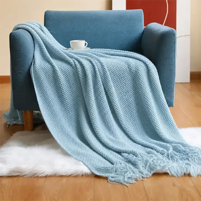 Jeté douillet Aqua