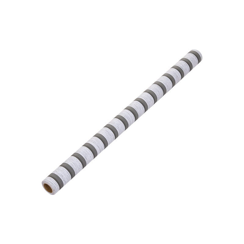 Self-Adhesive Wood Grain Stripe PVC Wallpaper, 1000 cm L x 60 cm W, White
