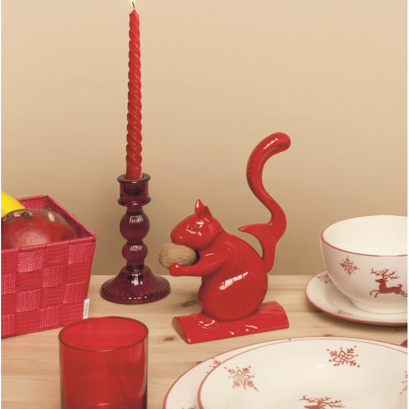 Excelsa Aluminium Nutcracker, Red