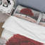 Ensemble de housse de couette Red And Grey Tree Solitude I - Landscape Trees-1589181764