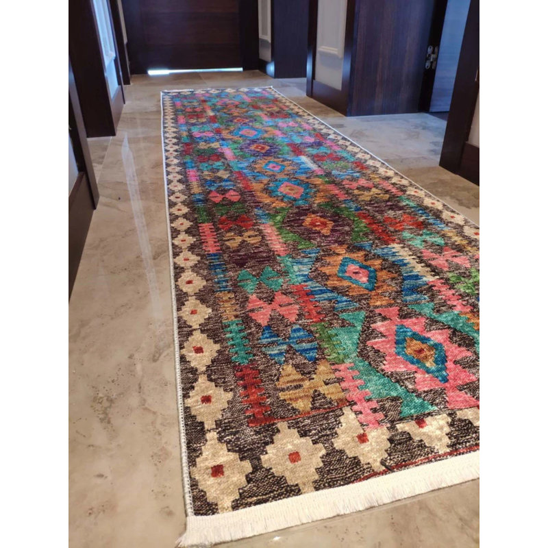 Tapis mathaï avec envers antidérapant, Rectangle 5 pi 3 po x 14 pi 9 po
