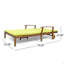 Chaise longue double
