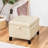 Orella 17.7" Tufted Square Storage Ottoman-636761212