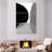 Avery Black Grey Minimalist I-108520279