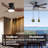 Ceiling Fan Pull Chains 12" with Decorative Pendant Extension (Set of 6)-95000318
