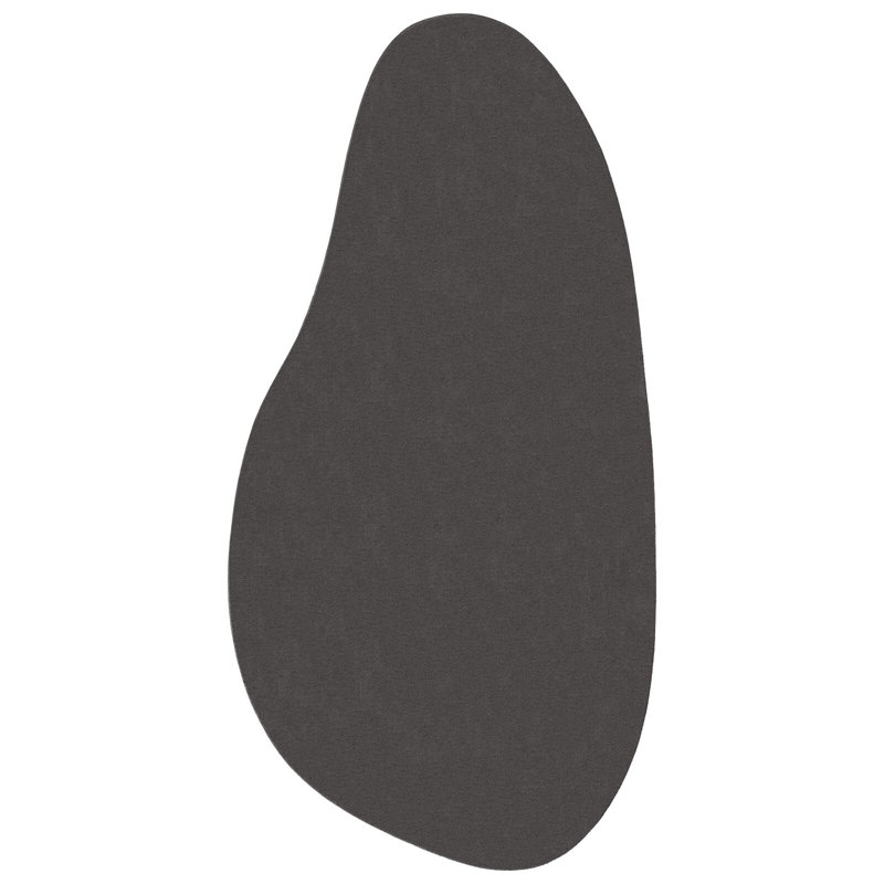 Rugs Anthracite Polyester Non-Slip Area Rug, Novelty 100 x 200 cm