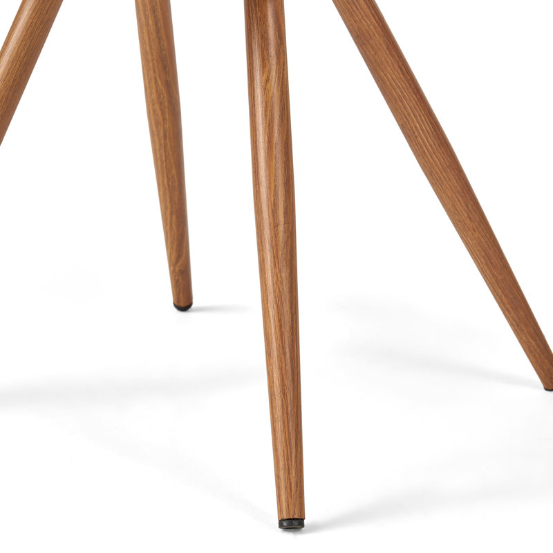 Élégantes chaises de salle à manger 2 pièces - Structure en fer et siège de soutien pour l'extérieur de 2 sièges