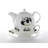 Ebern Designs Baio 13oz. Floral Teapot
