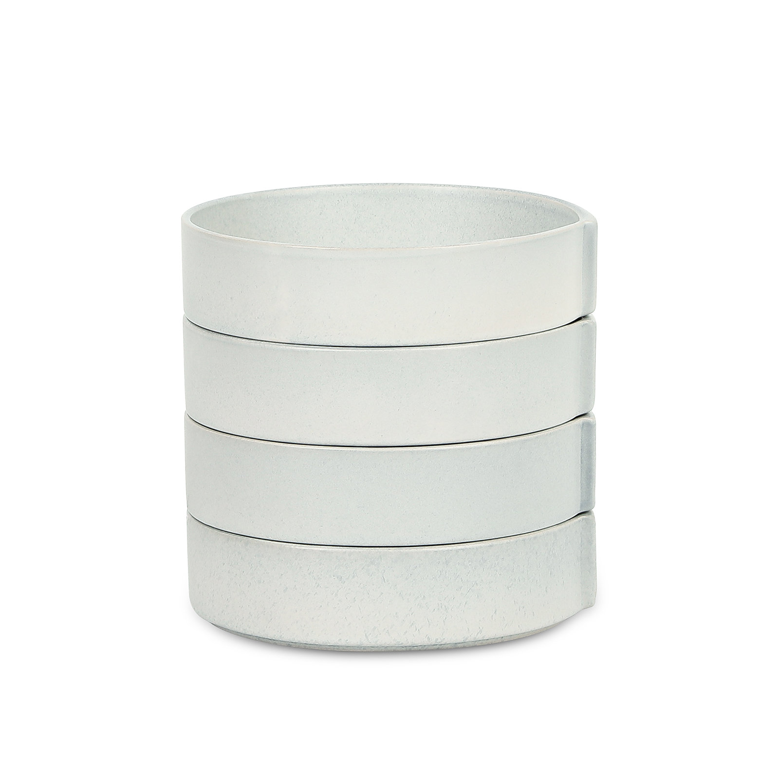 Stone Lain Bao 4-Piece Pasta Bowl Set Stoneware, Gray