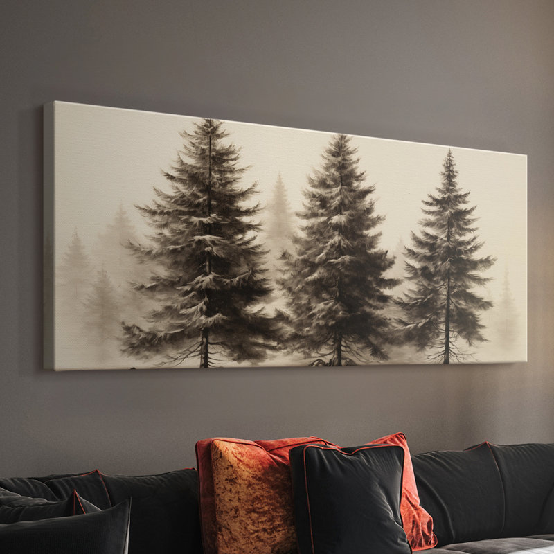 Série paysage - CCCEI - Toile tendue avec châssis - Prêt à accrocher, H 12 po x l 30 po