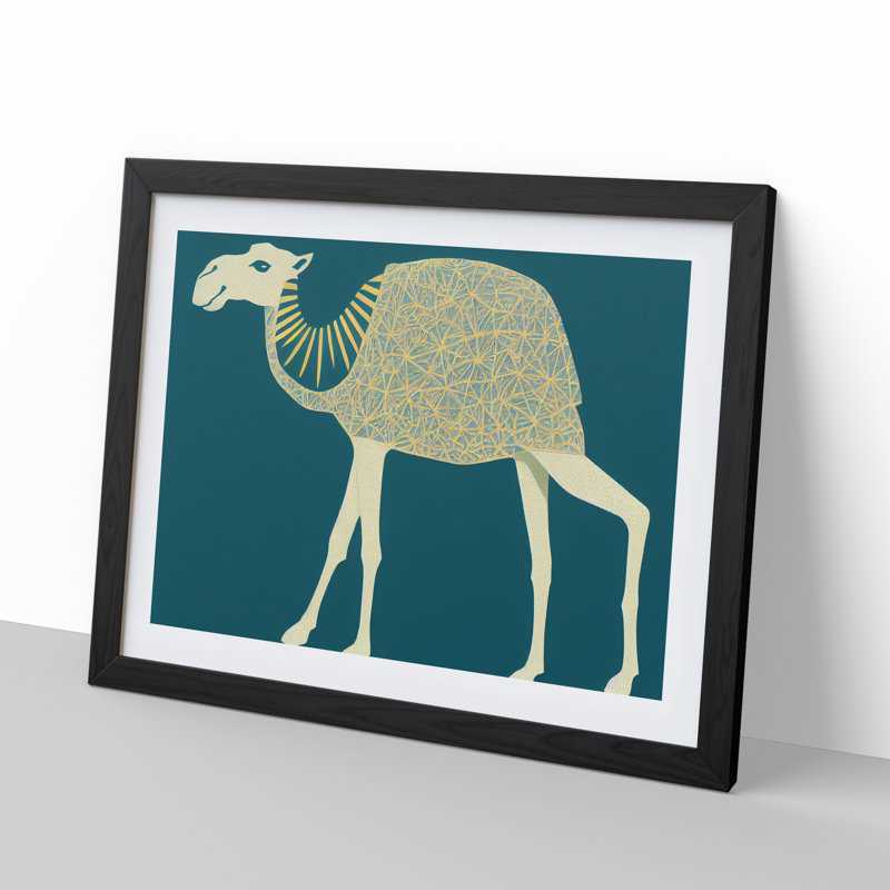 Ultimate Camel - Framed Print, Black Framed, 25cm H x 34cm W x 2cm D
