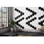 Hedron 4" x 5" Straight Edge Ceramic Singular Wall Tile-38053807