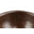 12" Round Self Rimming Hammered Copper Bathroom Sink