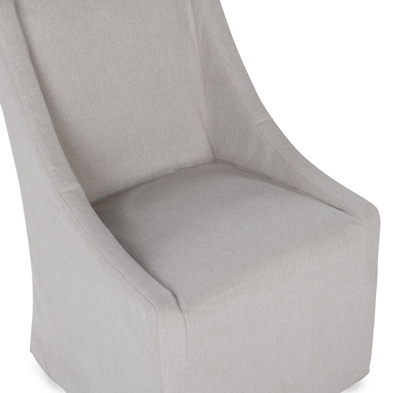 Seneca Upholstered Dining Chair, Sandy Tan