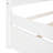 Wood Canopy Bed With Trundle Bed -72895108