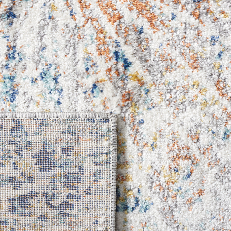 Aston Performance Abstract Rug, Round 6'7"