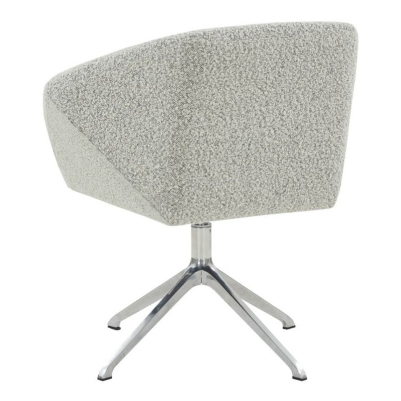 Chaise de bureau Felix, Argent