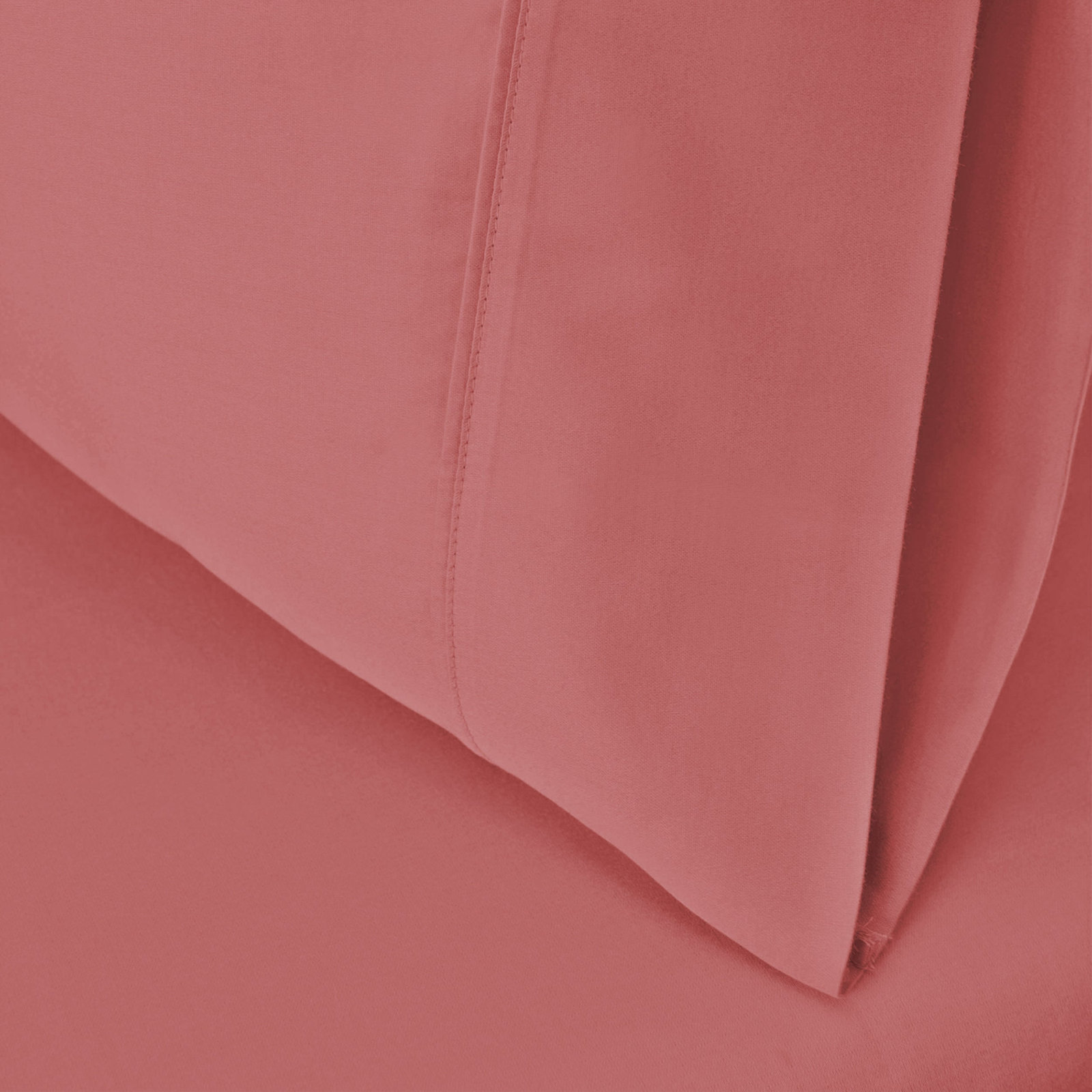 Edmont Cotton Pillowcase, King, Blush