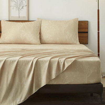 Hyprest Sheets, Soft Breathable Farmhouse Bed Sheet Sets, Deep Pocket Sheets