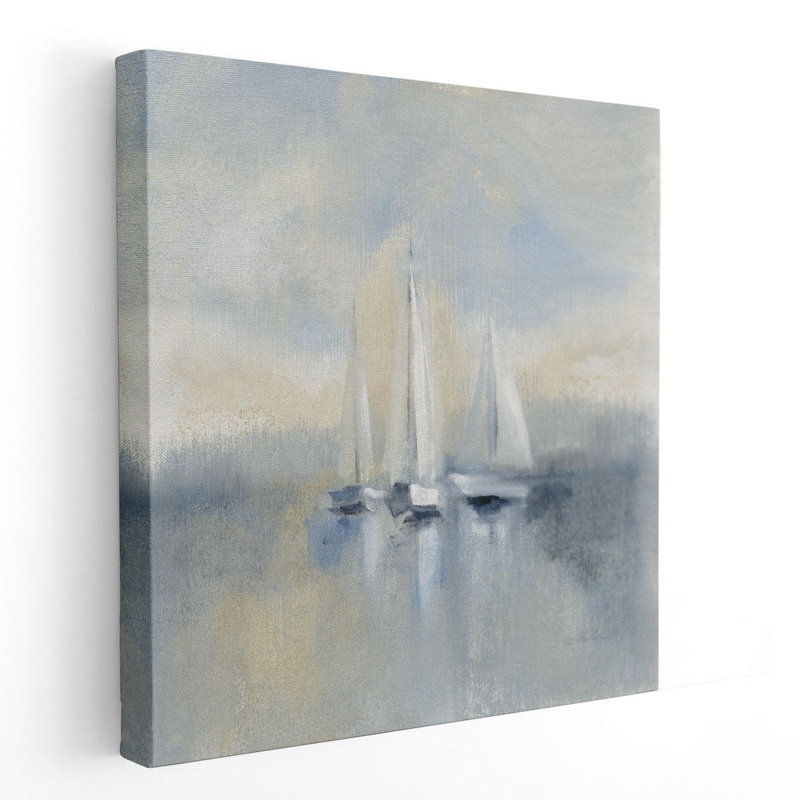 «Morning Sail I», reproduction d'art sur toile, H 30 po x l 30 po