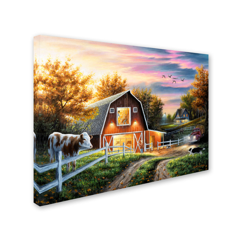 « the good life », reproduction d’impression sur toile tendue, H 18 po x l 24 po