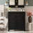 Bathroom Vanity with Ceramic Sink and Adjustable Shelf-1884524447