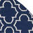 Rodgers Hand Woven Flat Weave Banana Silk/Wool/Cotton Geometric Rug in Ivory/Navy-1606693728