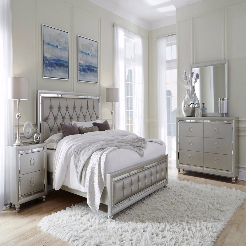Commode à pierres précieuses argent