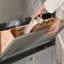 Grey Solid wood Shoe Storage