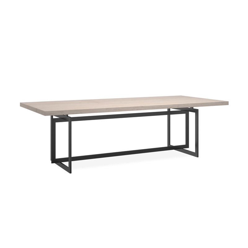 Caracole Classic Stone Dining Table, Black, Beige