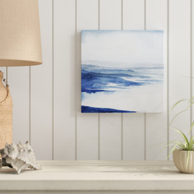 Crystallized Lagoon I by Grace Popp - Wrapped Canvas Painting