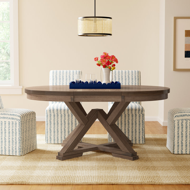 Denfield Extendable Round Dining Table