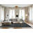 Machine Washable Abstract Gray Area Rug-955493145