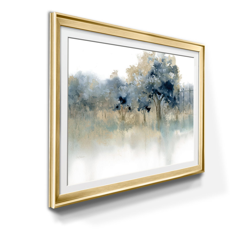 Waters Edge II - Cadre photo, reproduction d'art sur papier, Doré, H 22,5 po x l 30,5 po x P 1,5 po