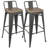 Christie Counter Stool with Metal Frame-430322204-430322207