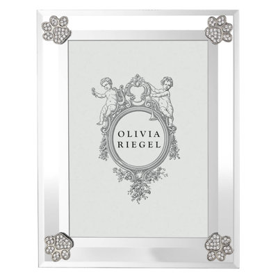 Paw Print Metal Picture Frame