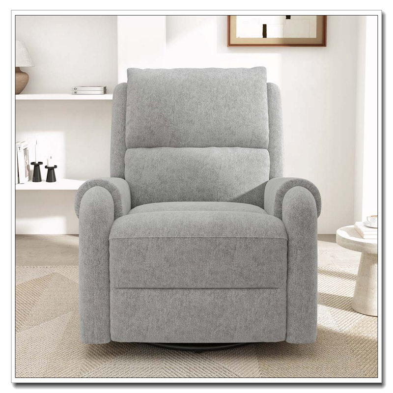 Fauteuil inclinable manuel avec massage, Gris