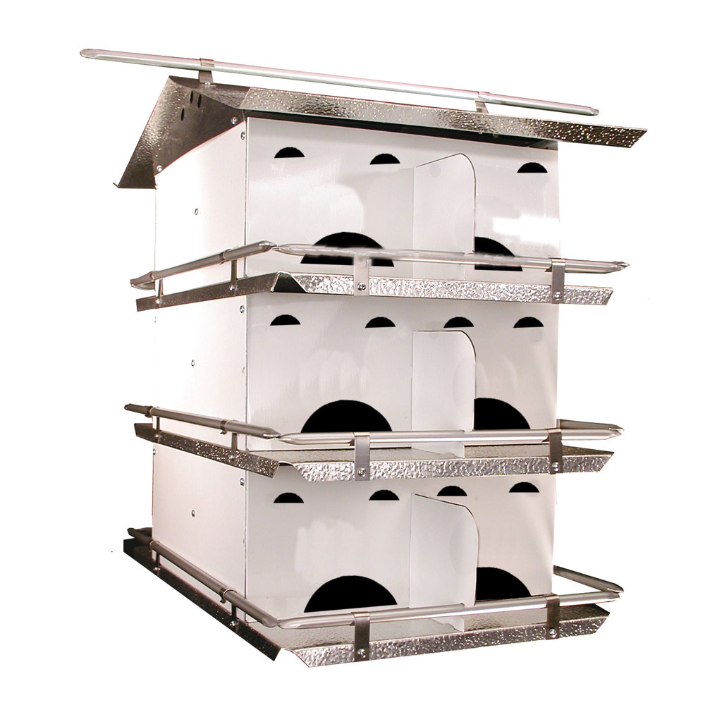 Purple Martin House with Starling Resistant Entrance Holes