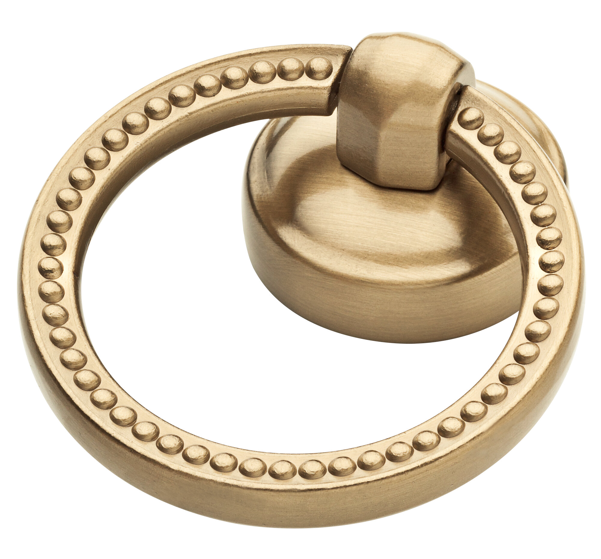 Round Ring Pull soho Cabinet Knob in Aged Brass Brass Cabinet Hardware -  Etsy