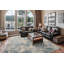 Tapis bleu Garzon-498610133