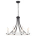 Mumme 8 - Light Dimmable Wagon Wheel Chandelier
