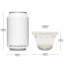 Plats de cuisson pour petits gâteaux 8 pièces avec couvercles Libbey Baker's Basics