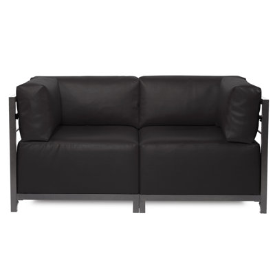 Causeuse à accoudoirs à plateau de coussin 65" Woodsen