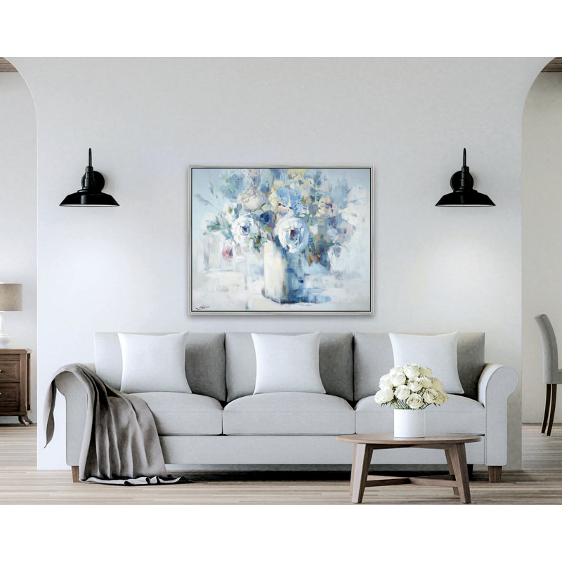 « -floater », reproduction d’art sur toile, Argent