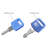 FixtureDisplays 10 Pack Cam Lock, Each with 2 Keys, for Cabinets, Panels, Mailbox 15252-LOCK-10PK