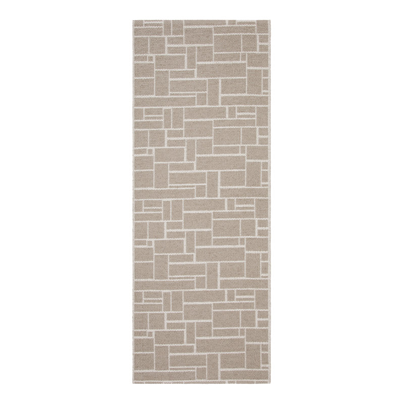 Runner Dahlia Geometric Hand Woven Indoor / Outdoor Area Rug, Runner 60 x 160cm