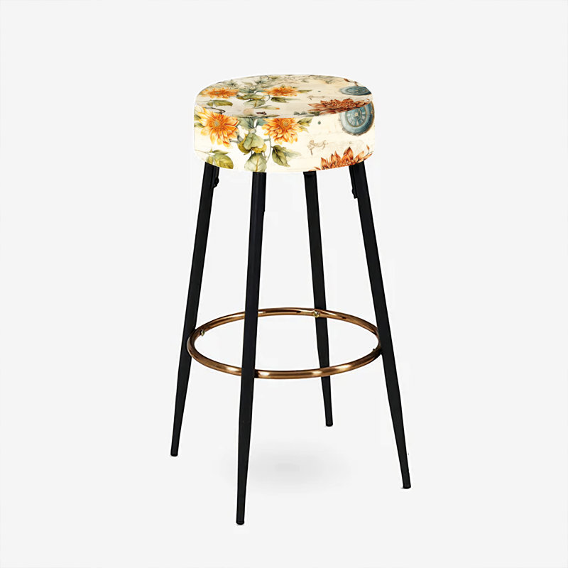 Ensemble de 2 tabourets de bar Boho