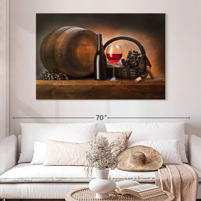 Dégustation de vin rouge Yarlin, H 34 po x l 51 po