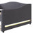 Full Size Daybed With Gray Fleece And Efficient Trundle System To Save Space Modern Convenient Access-901780618-901780596