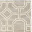 Tapis géométrique en laine et en viscose touffeté à la main Soho-10989827